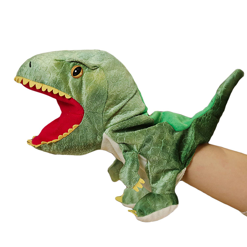 Dinosaur-Hand-Puppet-Plush-Laruan-para-Mga-Bata-12