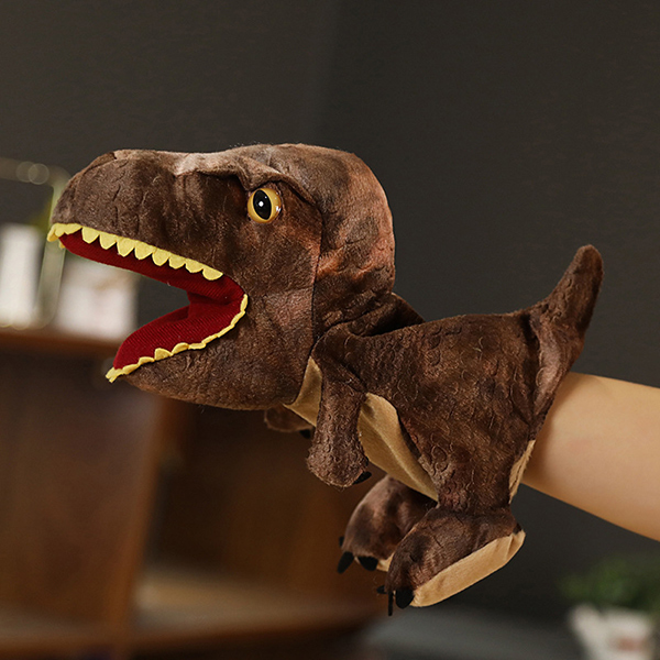 Динозавр-ручная марионетка-плюшевые-игрушки-для-детей-28