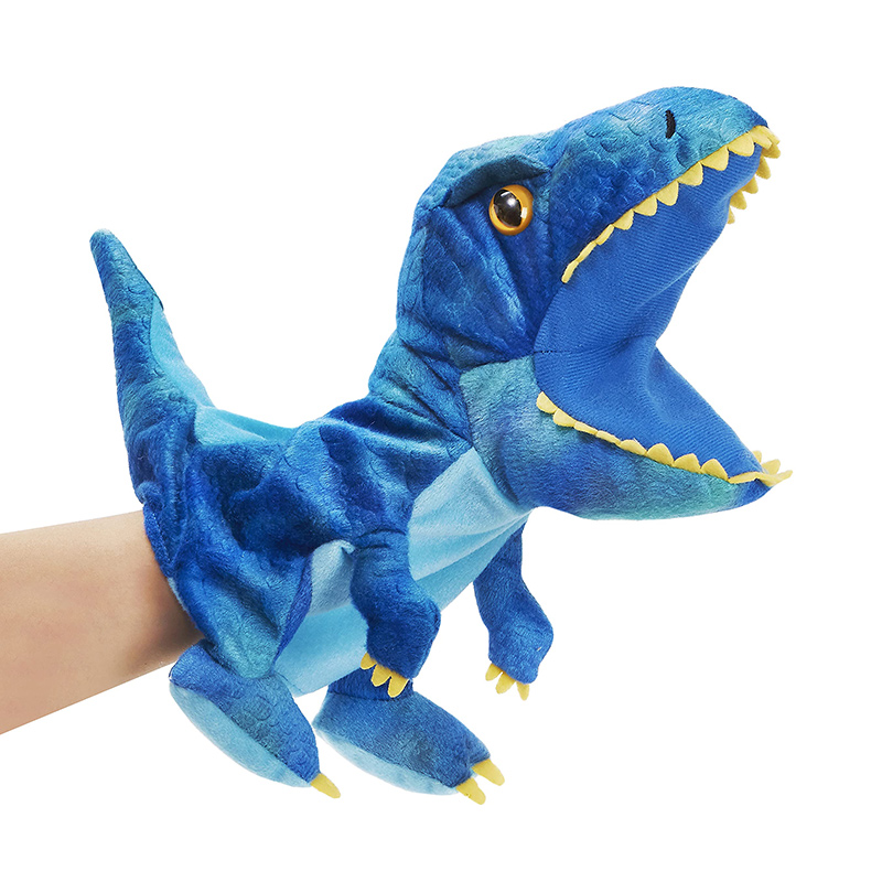 Dinosaur-Hand-Puppet-Plush-Lodra-for-Kids-8