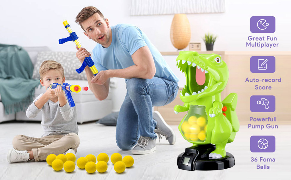 Jucării-de-împușcare-dinozaur-pentru-copii-Jocuri-de-împușcare-la-țintă-cu-pistol-pompă-aer-8