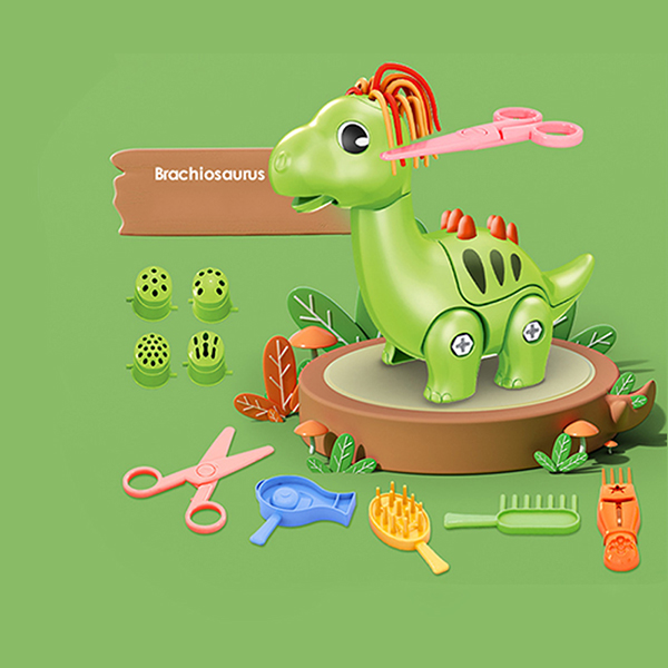 Kids'-Play-Dough-Set-with-Assembly-Dinozaur-Model-Toy-9